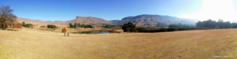 The beautiful Silver Hill Lodge, Drakensberg